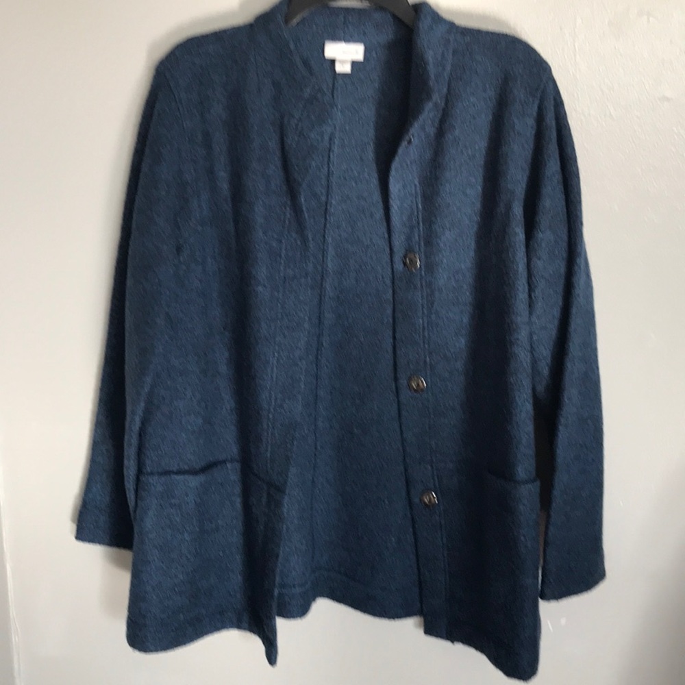 Pure Jill wool coat size Xtra Small, color… - Picture 2 of 8